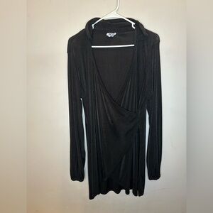 Princess Polly Black Long Sleeve Dress